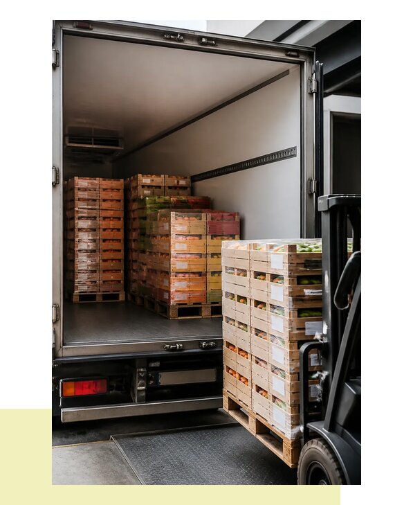 Перевозка сельхозпродукции на паллетах с доставкой в Ухту